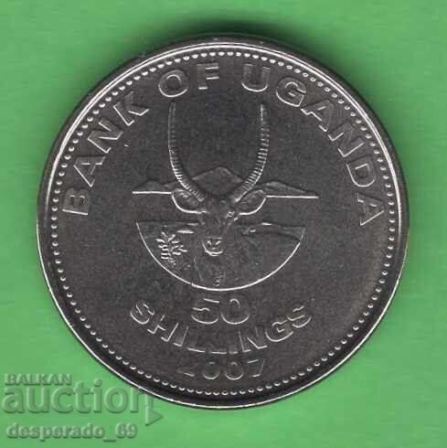 (¯`'•.¸ 50 șilingi 2007 UGANDA UNC ¸.•'´¯) (¯`'•.¸ 50 șilingi 2007 UGANDA UNC ¸.•'´¯)