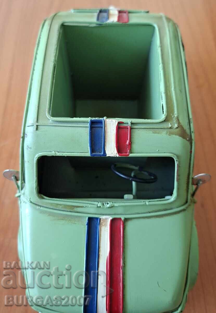 Livrarea Jucărie veche din tablă, FIAT 500