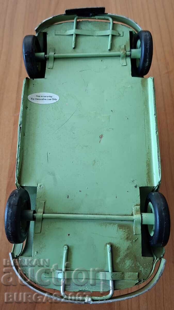 Jucărie veche din tablă, FIAT 500 - 6