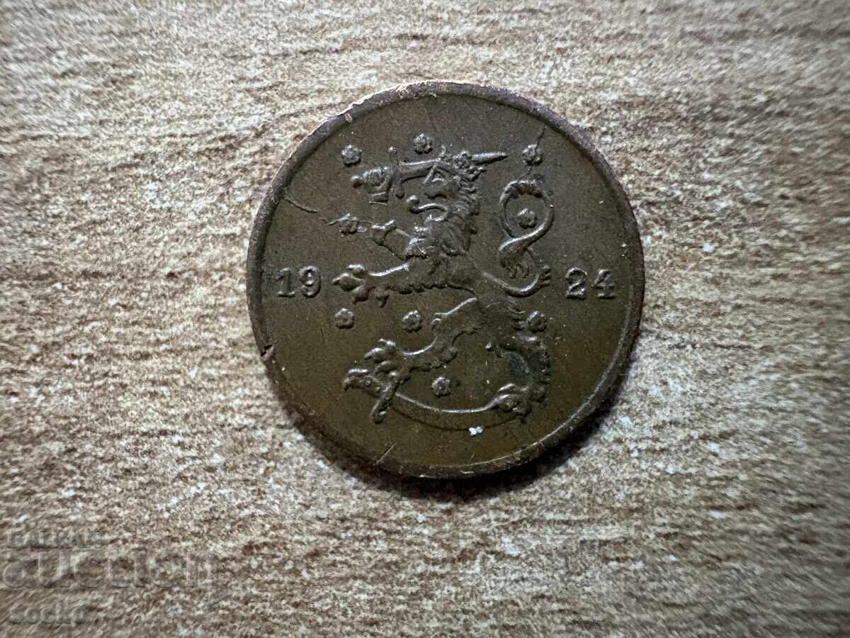 Finlanda - 1 penni (1924) cu preț € 1.10 | 2.15 BGN Finlanda - 1 penni (1924) cu preț € 1.10 | 2.15 BGN