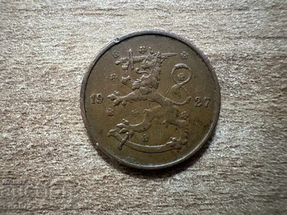 Финландия - 5 пенита (1927) с цена € 0.65 | 1.27 лв. Финландия - 5 пенита (1927) с цена € 0.65 | 1.27 лв.