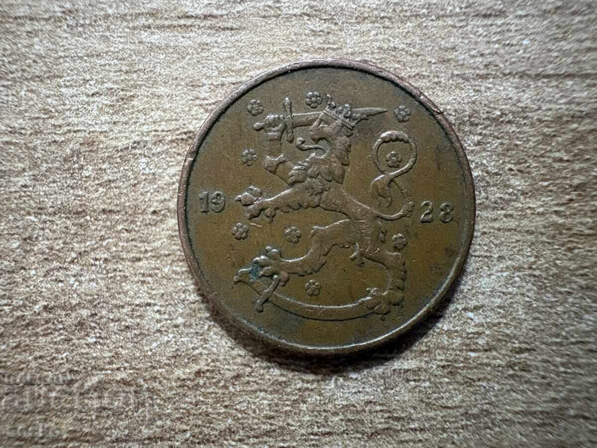 Φινλανδία - 5 πένι (1928) με τιμή € 0.50 | 0.98 BGN