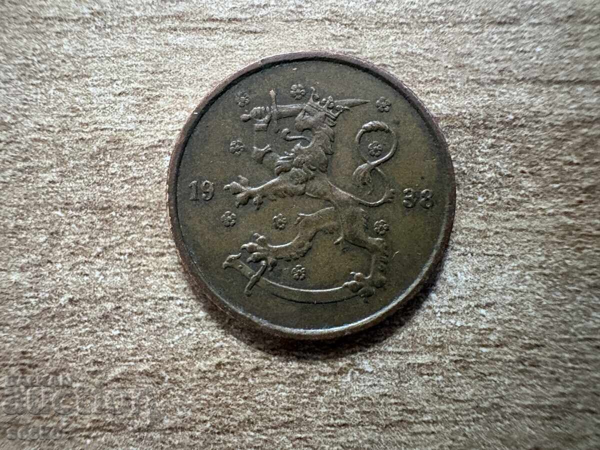 Φινλανδία - 5 πένι (1938) με τιμή € 0.60 | 1.17 BGN