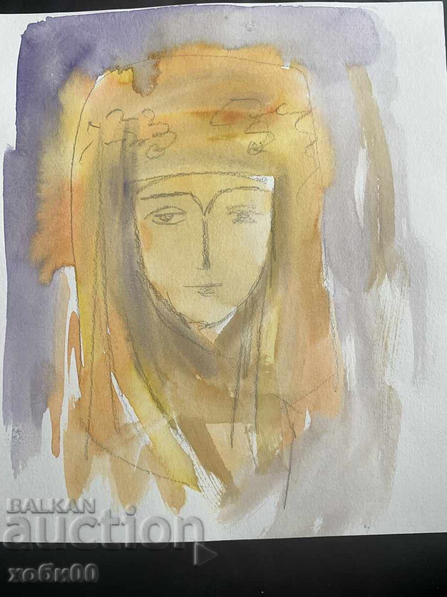 Portrait drawing with price € 20.00 | 39.12 BGN