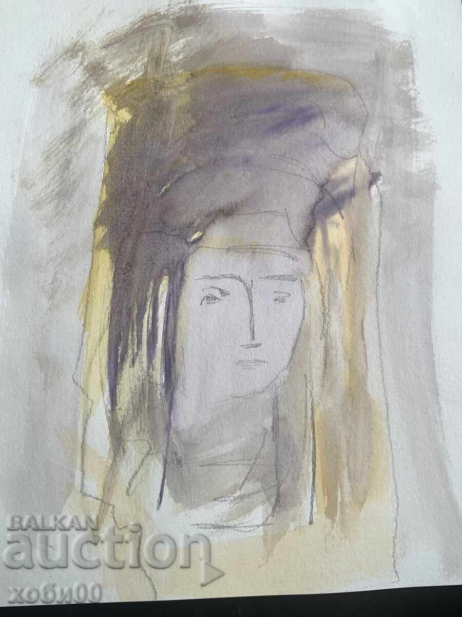 Portret desenat cu preț € 20.00 | 39.12 BGN