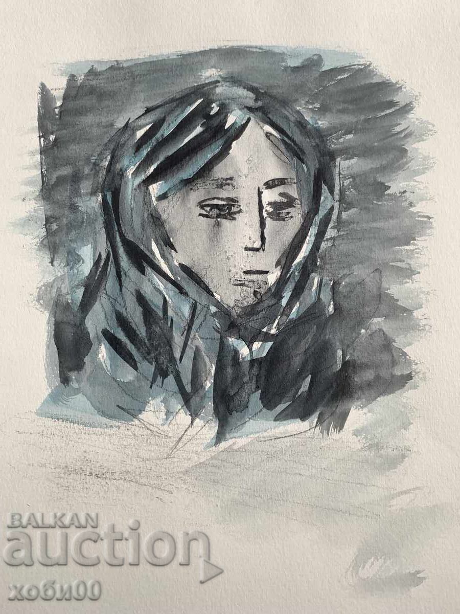Portrait drawing with price € 20.00 | 39.12 BGN