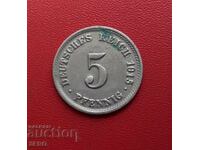 Germany-5 Pfennig 1915 D-Munich