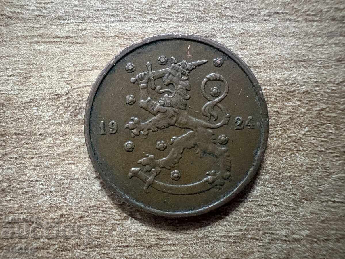 Finlanda - 10 penniä (1924) cu preț € 0.70 | 1.37 BGN Finlanda - 10 penniä (1924) cu preț € 0.70 | 1.37 BGN