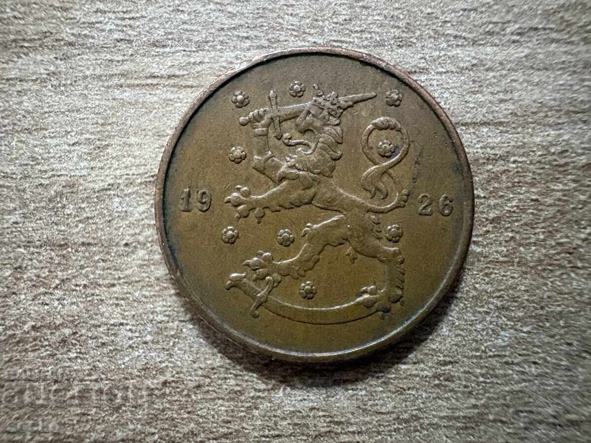 Финландия - 10 пенита (1926) с цена € 0.75 | 1.47 лв.