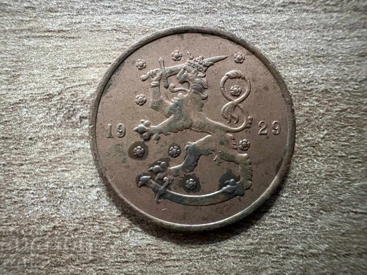 Finlanda - 10 penniä (1929) cu preț € 0.90 | 1.76 BGN