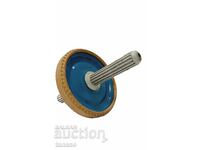 Retro ab wheel – steel and rubber – 27 cm – 15.5 cm diameter