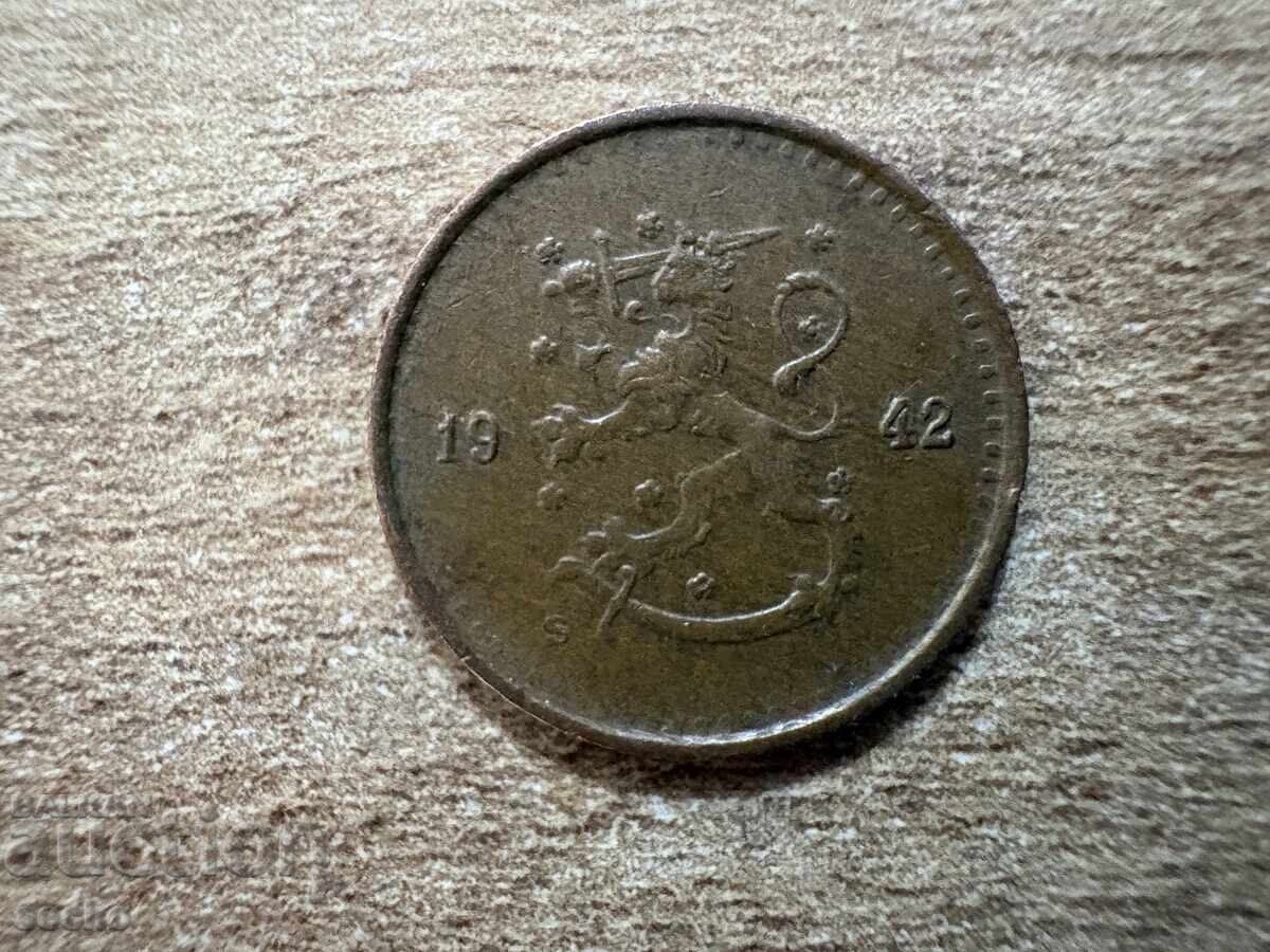 Finlanda - 25 penniä (1942) cu preț € 0.40 | 0.78 BGN