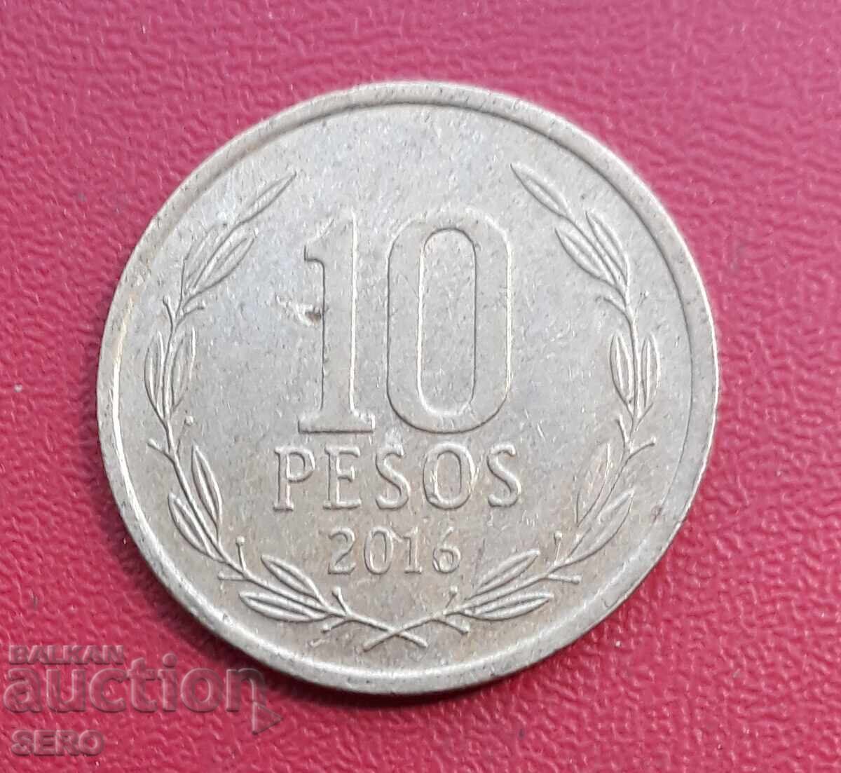 Chile-10 pesos 2016
