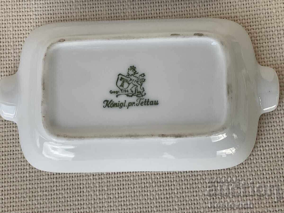 Porcelain ashtray Königliche Porzellanfabrik Tettau - 5