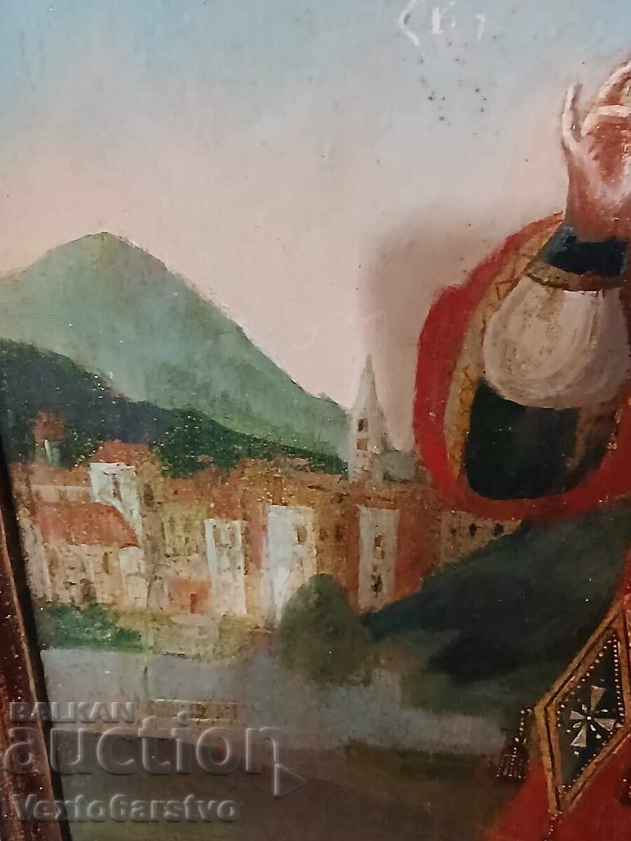Licitație ICOANĂ-ICOANĂ ORTODOXĂ-SF. NICOLAE FĂCĂTORUL DE MINUNI-SEC. XIX Licitație ICOANĂ-ICOANĂ ORTODOXĂ-SF. NICOLAE FĂCĂTORUL DE MINUNI-SEC. XIX