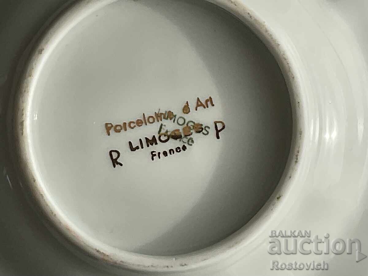 Auction  “Limoges” ashtray, France