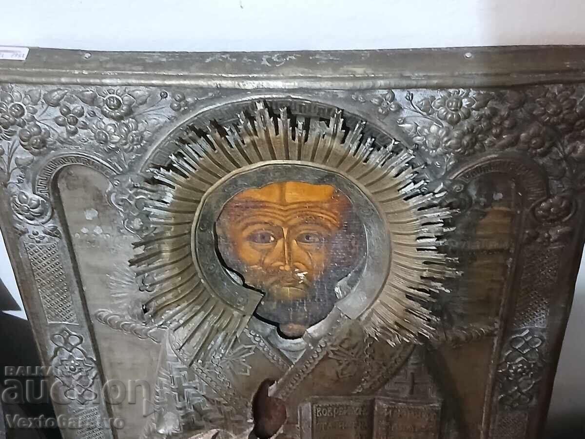 ICON-ORTHODOX ICON-ST. NICHOLAS THE WONDERWORKER-19th c - 5 ICON-ORTHODOX ICON-ST. NICHOLAS THE WONDERWORKER-19th c - 5