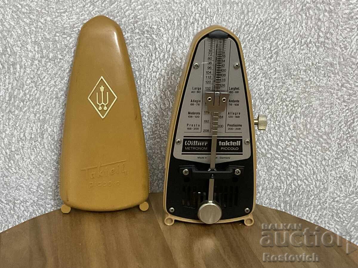 Wittner Taktell Piccolo mechanical metronome. West Germany with price € 44.00 | 86.06 BGN