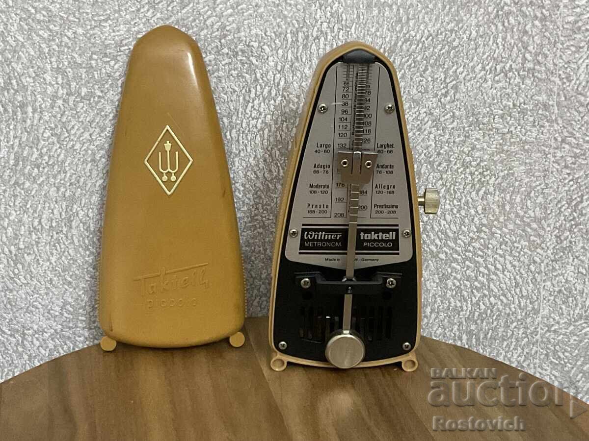 Wittner Taktell Piccolo mechanical metronome. West Germany with price € 39.00 | 76.28 BGN