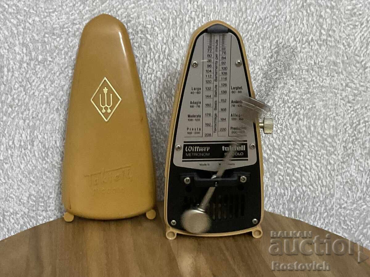 Wittner Taktell Piccolo mechanical metronome. West Germany