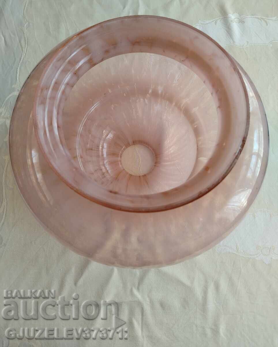 Vintage glass lampshade for chandeliers (ceiling light), made with price € 100.00 | 195.58 BGN