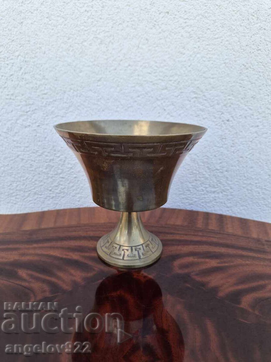 Παράδοση Vintage μασίφ μπρούτζινο μπολ!!!