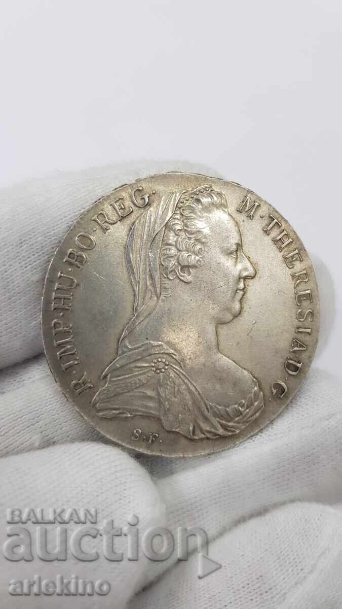 Παλαιό Ασημένιο Νόμισμα - Τάληρο 1780 - Μαρία Θηρεσία - 6 Παλαιό Ασημένιο Νόμισμα - Τάληρο 1780 - Μαρία Θηρεσία - 6