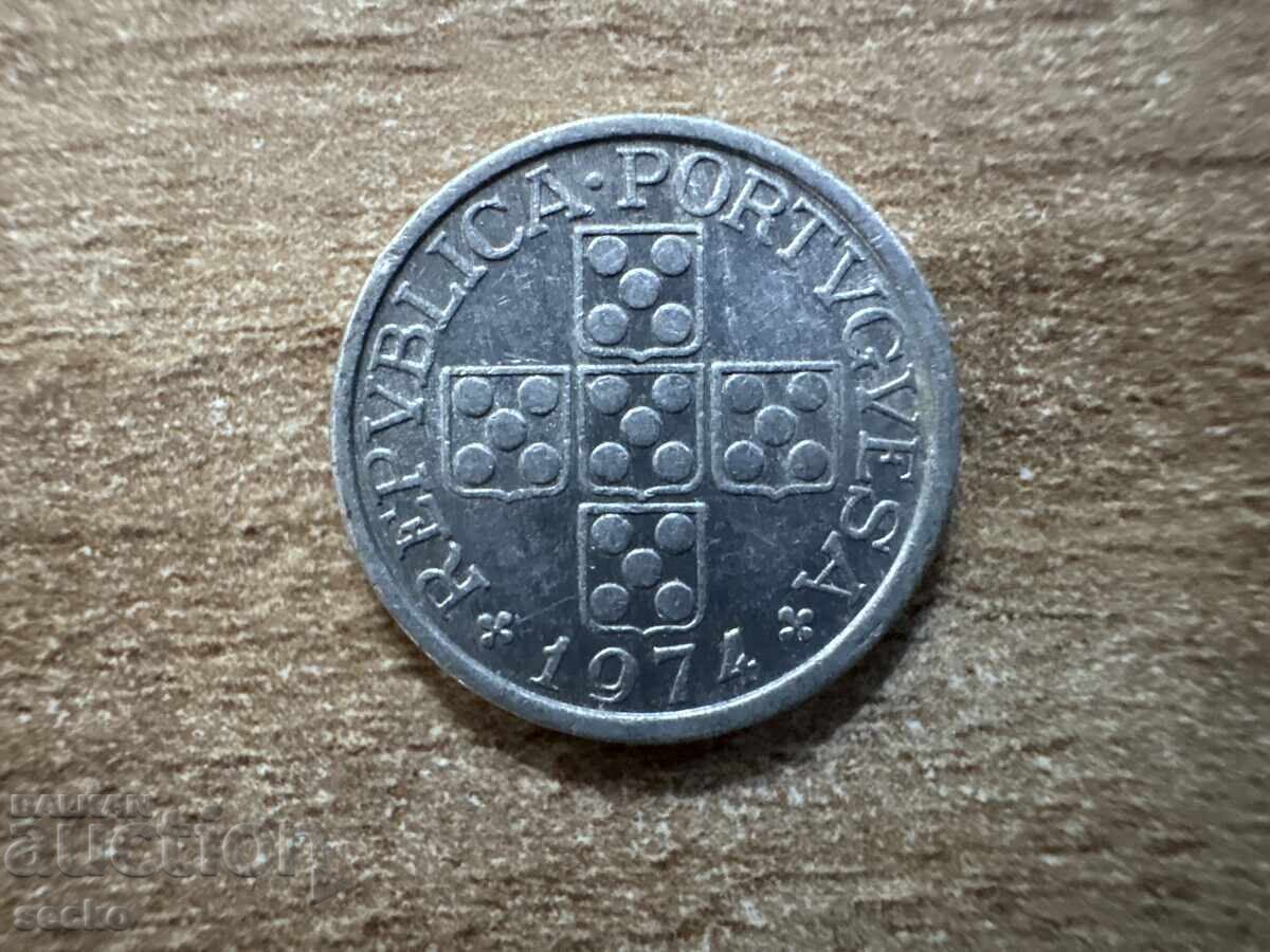Португалия - 10 сентавос (1974) с цена € 0.10 | 0.20 лв.
