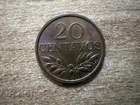 Portugalia - 20 centavos (1970)