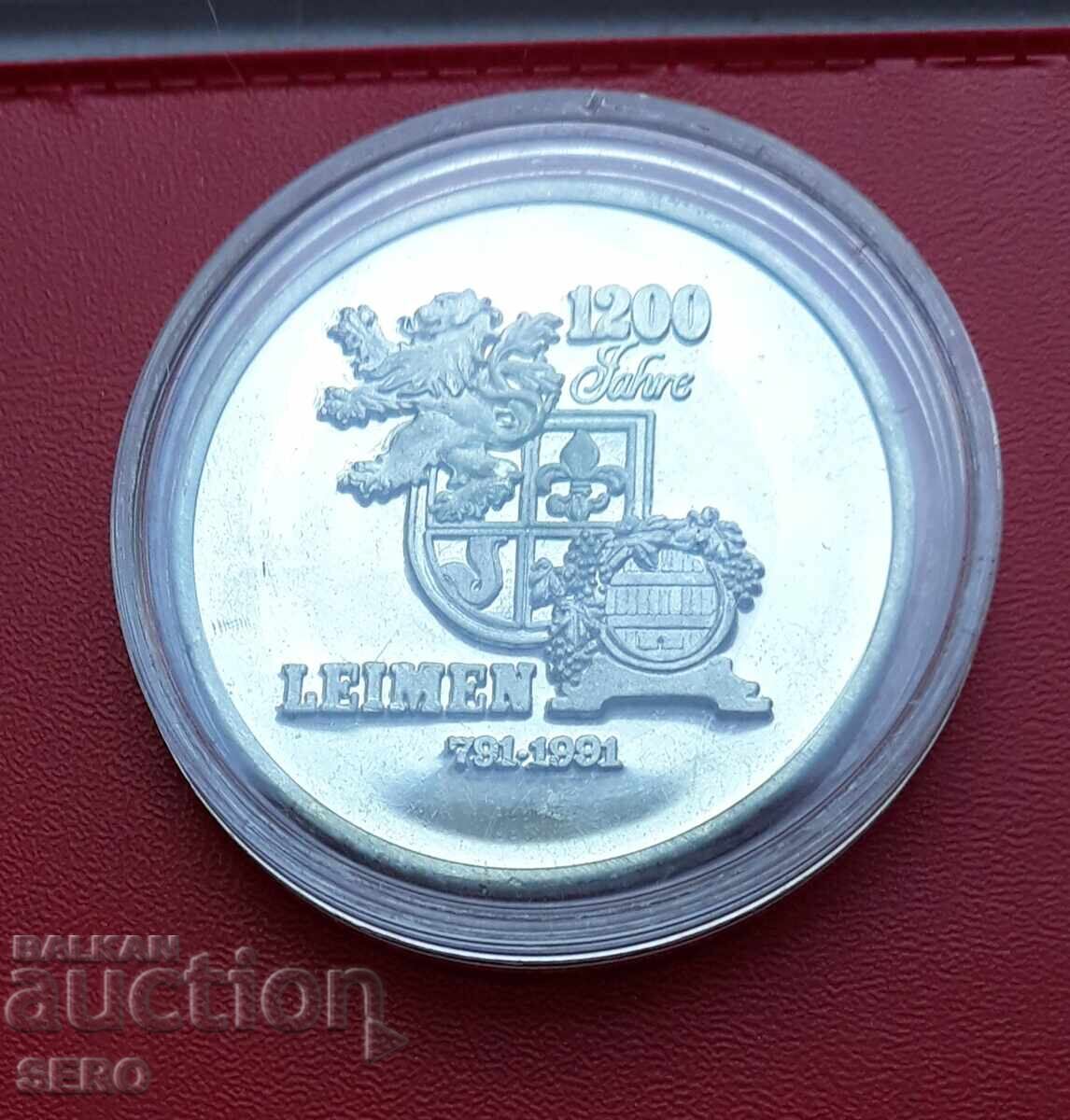 Medal-Germany 1991 with price € 0.51 | 1.00 BGN