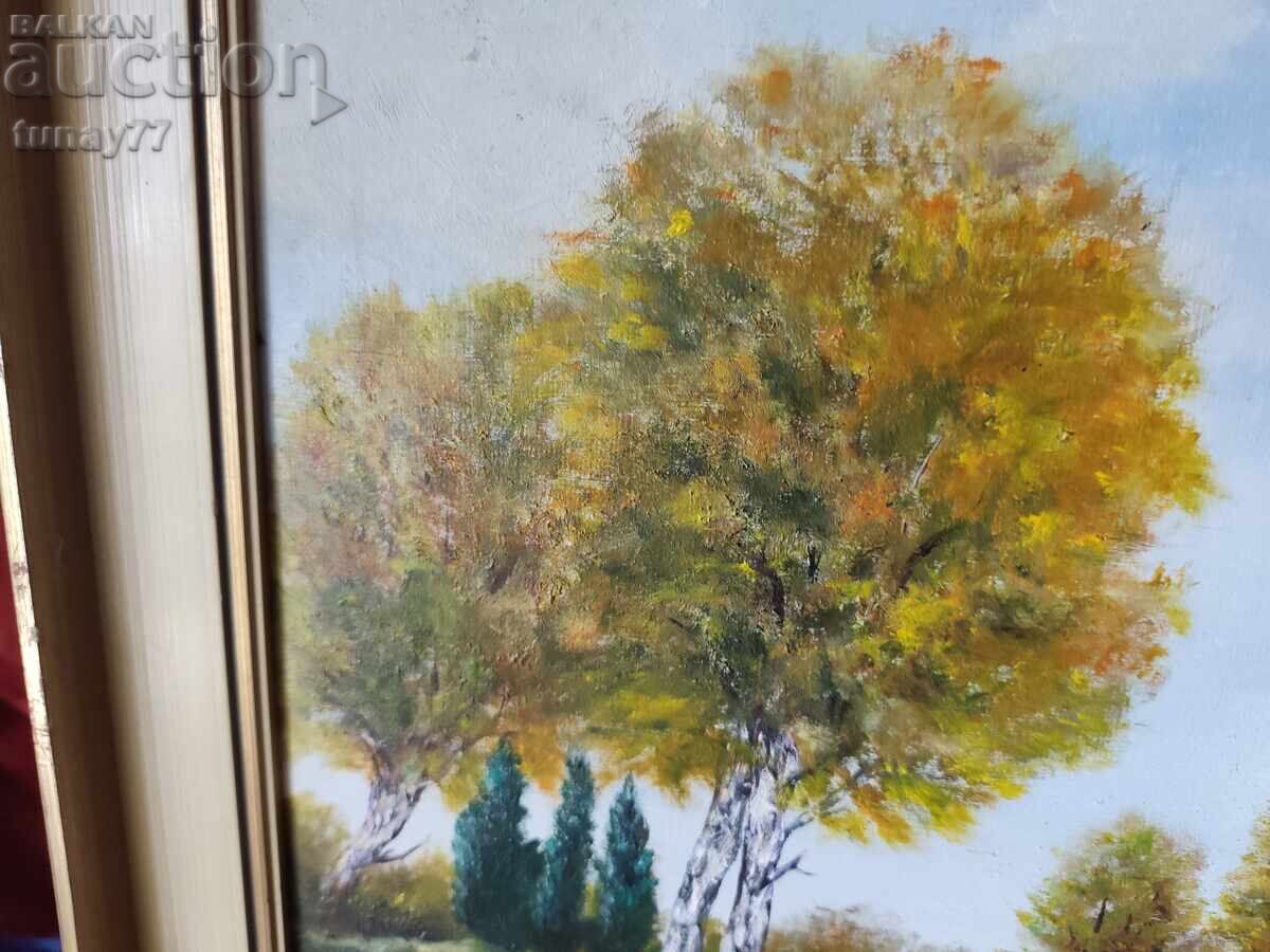 Livrarea Subiect și stil: Peisaj clasic, realizat în ulei Livrarea Subiect și stil: Peisaj clasic, realizat în ulei