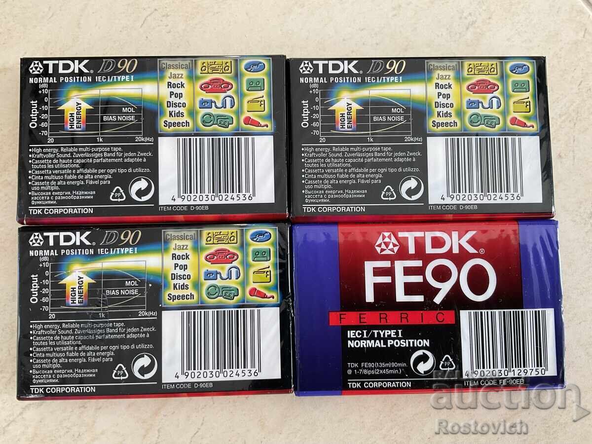 Κασέτες ήχου TDK normal position, Λουξεμβούργο /c με τιμή € 5.00 | 9.78 BGN Κασέτες ήχου TDK normal position, Λουξεμβούργο /c με τιμή € 5.00 | 9.78 BGN