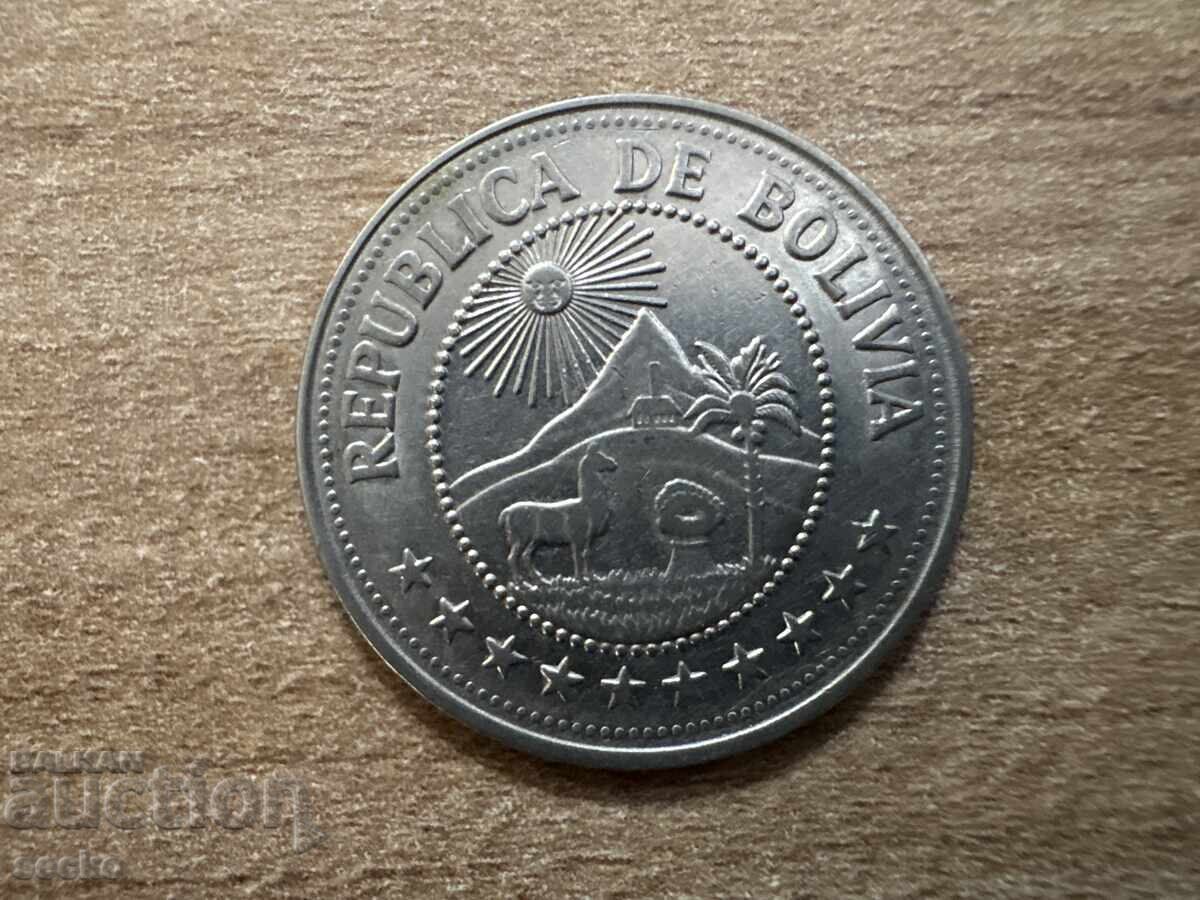 Bolivia - 5 pesos (1980) cu preț € 0.90 | 1.76 BGN