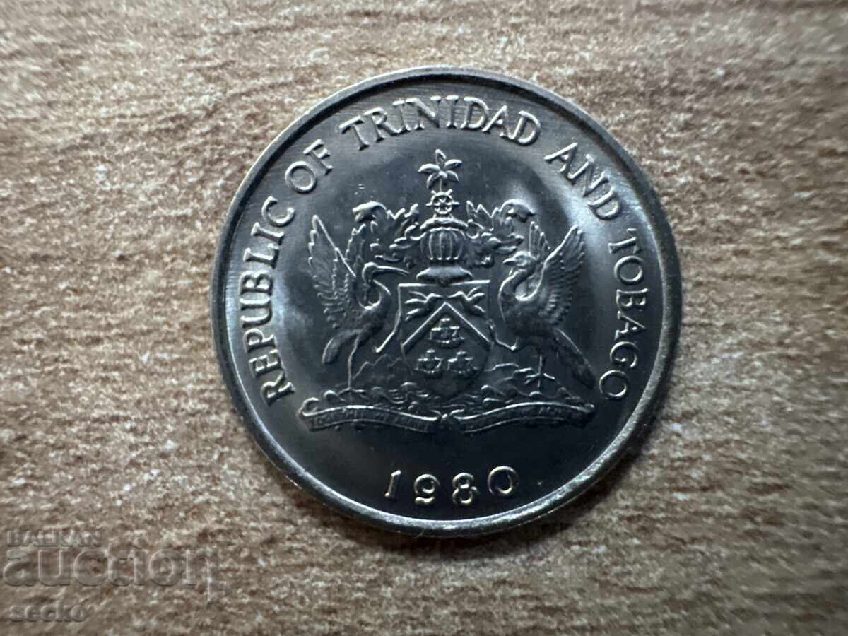 Trinidad și Tobago - 10 cenți (1980) cu preț € 0.40 | 0.78 BGN