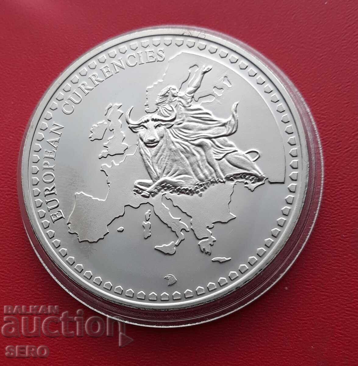 Медал-Германия 1990-1 марка 1963 позлатена с цена € 2.00 | 3.91 лв.