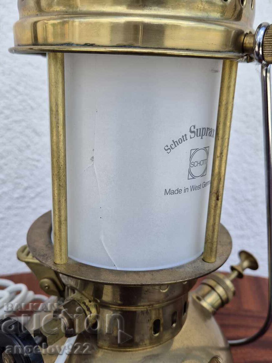 Licitație Lampă suedeză din bronz OPTIMUS