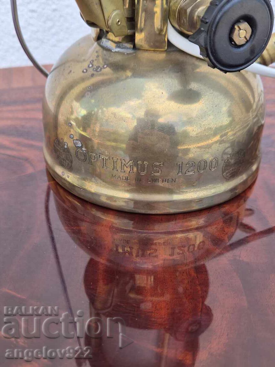 Lampă suedeză din bronz OPTIMUS - 7