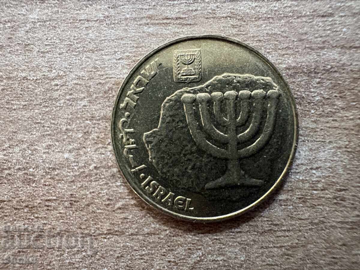 Israel - 10 agorot (2011) cu preț € 0.10 | 0.20 BGN Israel - 10 agorot (2011) cu preț € 0.10 | 0.20 BGN