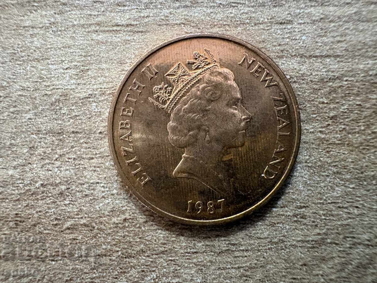 Noua Zeelandă - 2 cenți (1987) cu preț € 0.60 | 1.17 BGN