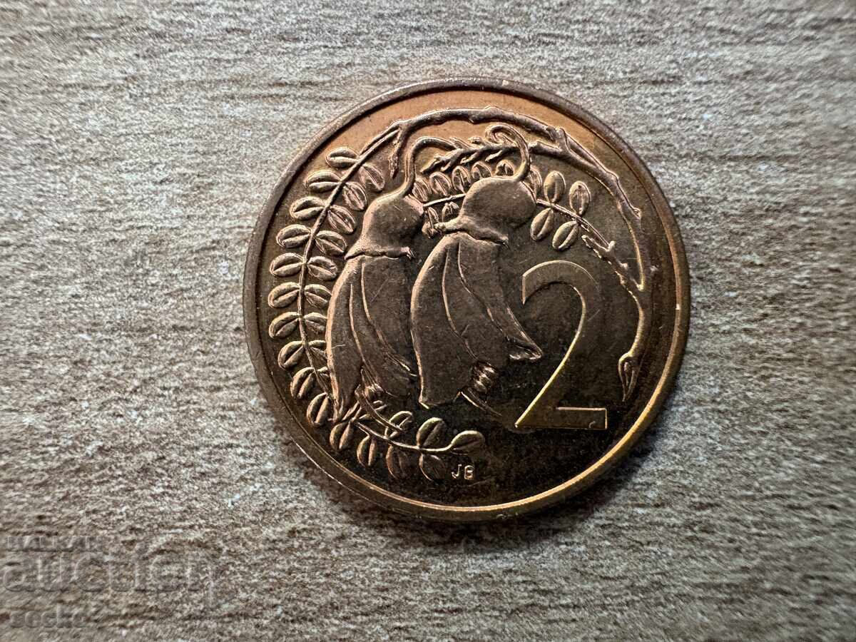 Noua Zeelandă - 2 cenți (1987)
