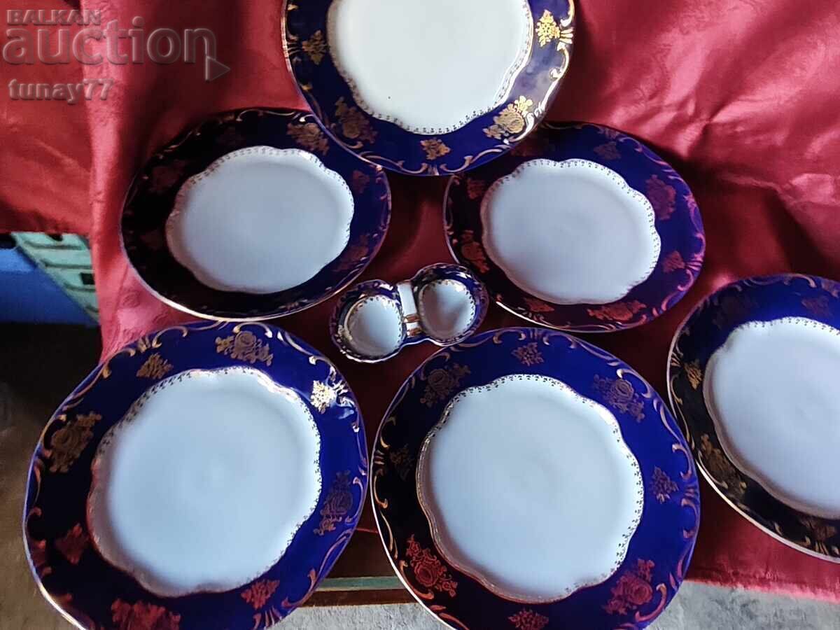 Set de 7 piese Zsolnay, destul de rar, fără defecte cu preț € 61.00 | 119.31 BGN