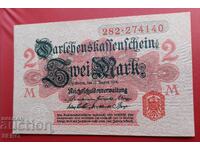 Banknote-Germany-2 stamps 1914