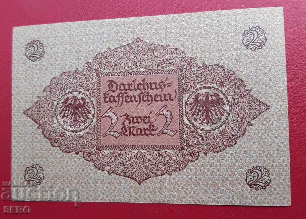 Bancnotă-Germania-2 mărci 1920 cu preț € 1.50 | 2.93 BGN Bancnotă-Germania-2 mărci 1920 cu preț € 1.50 | 2.93 BGN