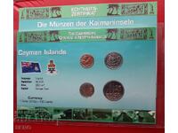 Cayman Islands SET 2005-2008 of 4 coins