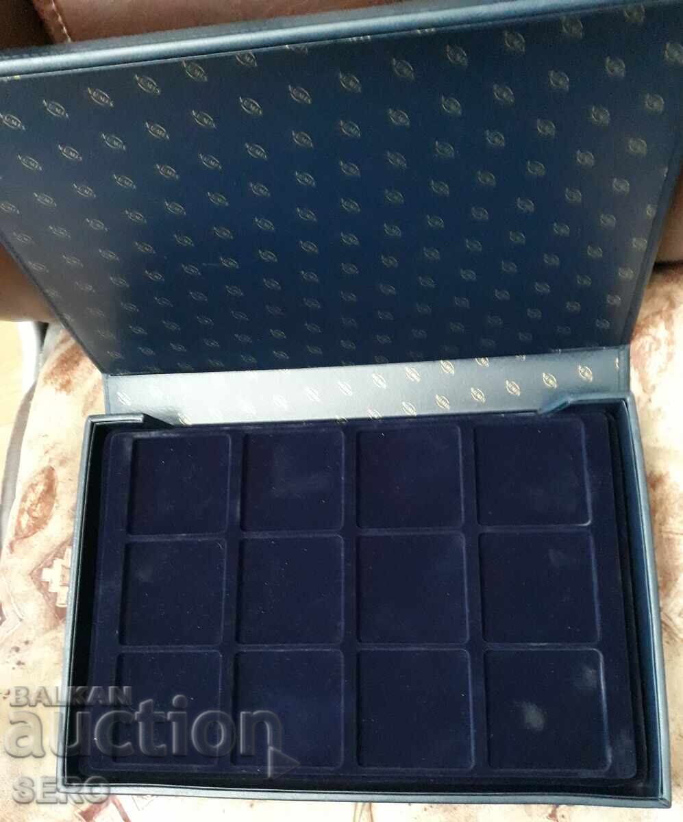 Κουτί με 4 θήκες για 95 νομίσματα διαφορετικού μεγέθους 40-65 χιλ με τιμή € 12.01 | 23.49 BGN