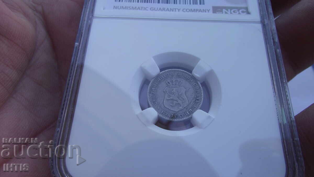 MONEDĂ - 2,5 bani - Două și 1/2 bani - 1888 - AU 53 - NGC - CURIOZITATE - - 6