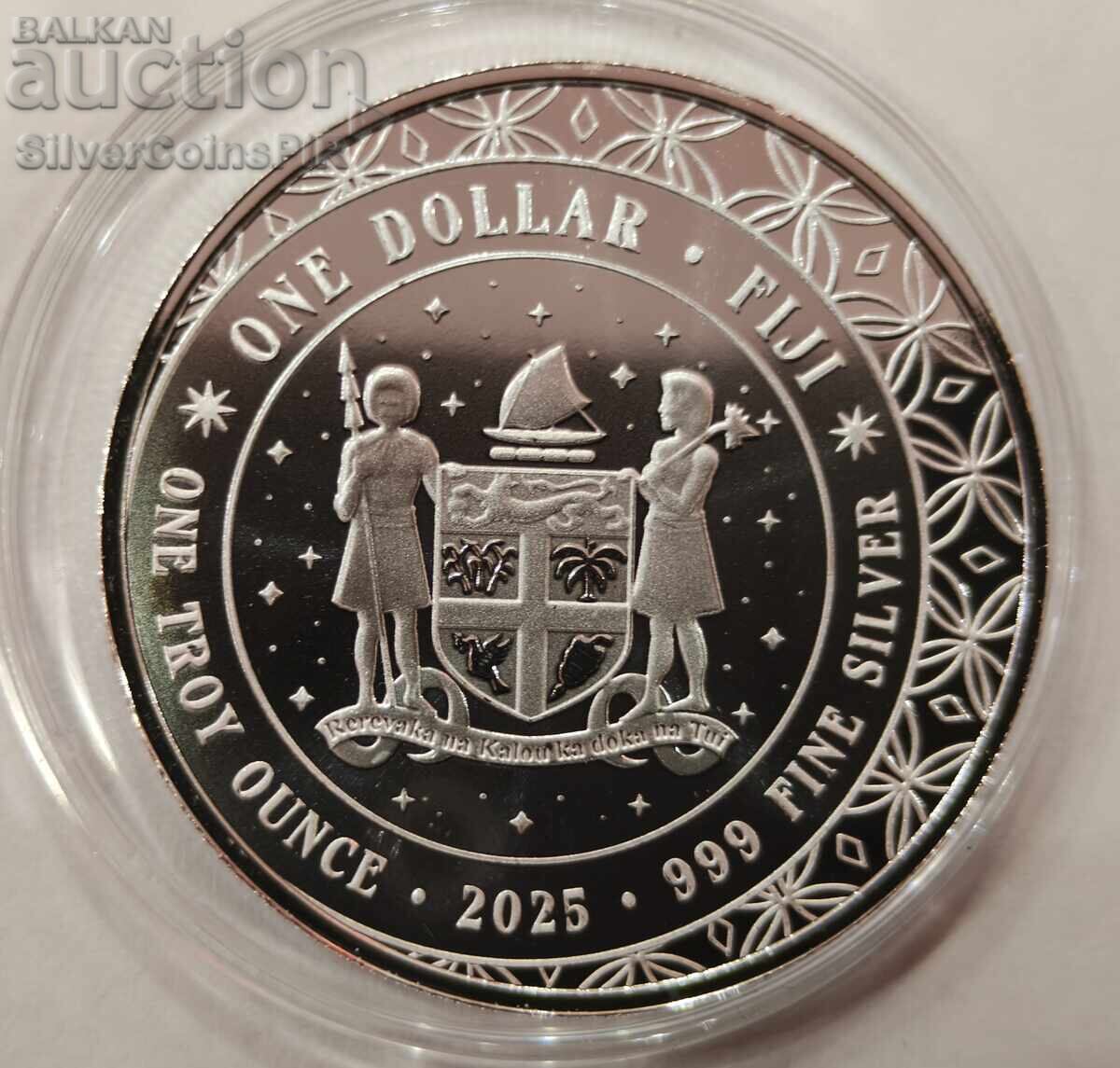 Auction  1 oz Silver Unicorn 2026 Fiji