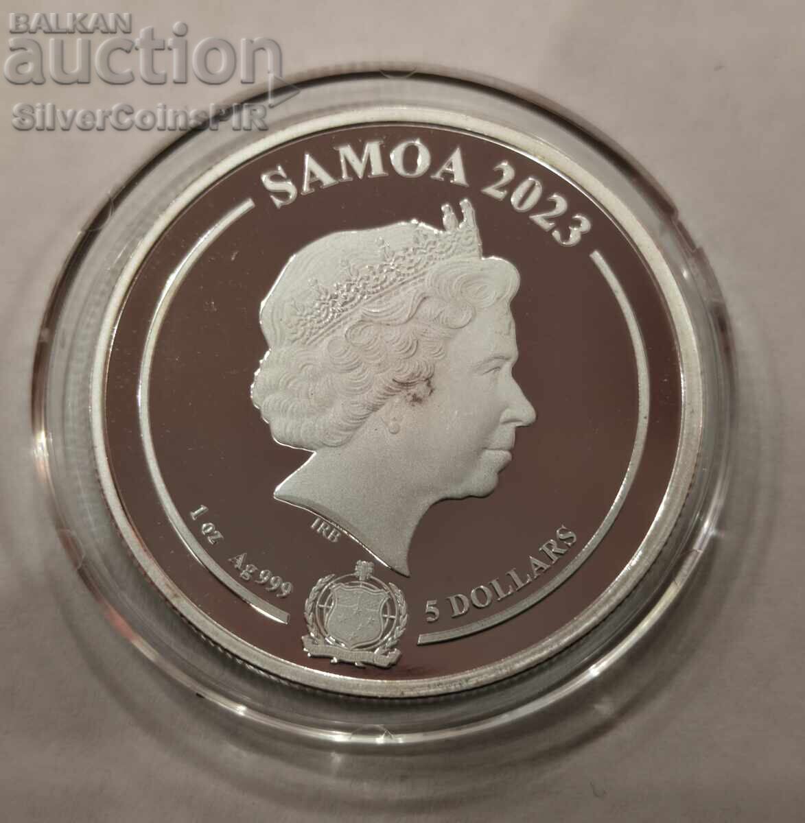 Παράδοση Ασήμι 1 oz The Flash 2023 Σαμόα