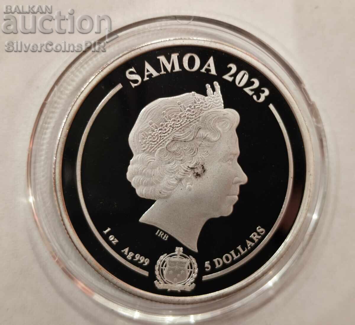 Ασήμι 1 oz The Flash 2023 Σαμόα - 5
