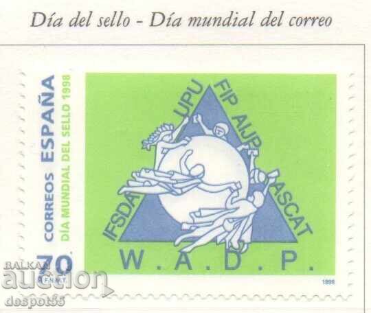 1998. Испания. Ден на пощенската марка.